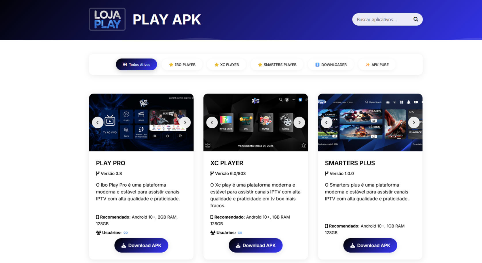 LOJA APK ONLINE v1